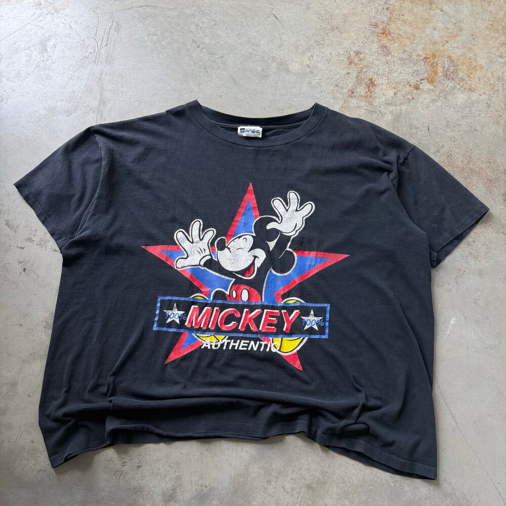 Vintage 90’s Jacques Moret Mickey Mouse Disney Retro Graphic T-shirt Size OSFA